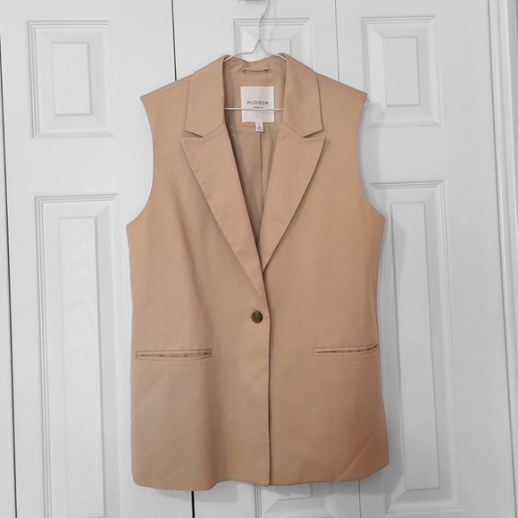 NWOT Hudson North Tan Blazer 🌻🌴 - Picture 2 of 9